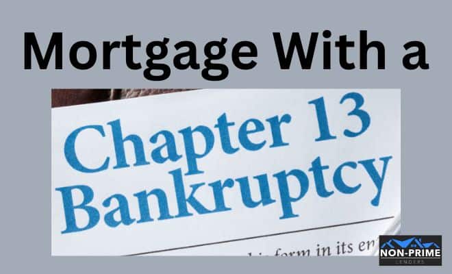 Mortgage With a chapter 13 bankruptcy